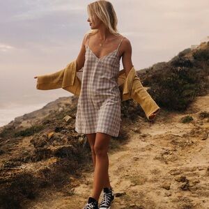 Billabong 90’s Plaid Slip Dress